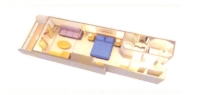 Deluxe oceanview stateroom