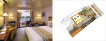 Superior deluxe balcony stateroom