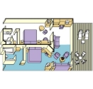 Diamond Princess cabins