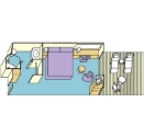 Diamond Princess cabins