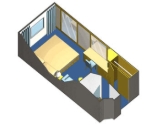 MSC Magnifica cabins