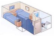 MSC Musica cabins
