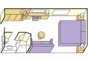Royal Princess cabins