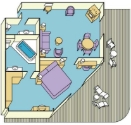 Royal Princess cabins