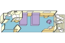 Sun Princess cabins